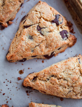 Brown Butter Chocolate Chip Scones