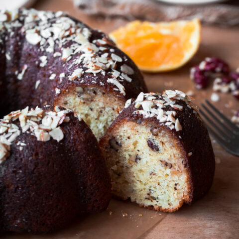 Grand Marnier Orange Bundt Cake - A Beautiful Plate