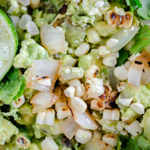 Avocado Toasts with Corn, Olives & Queso Fresco Recipe