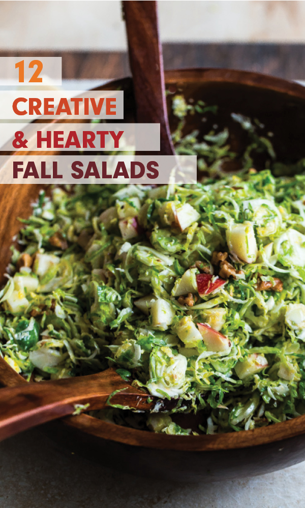 Fall Salads with INFUSIO Gift Sets –