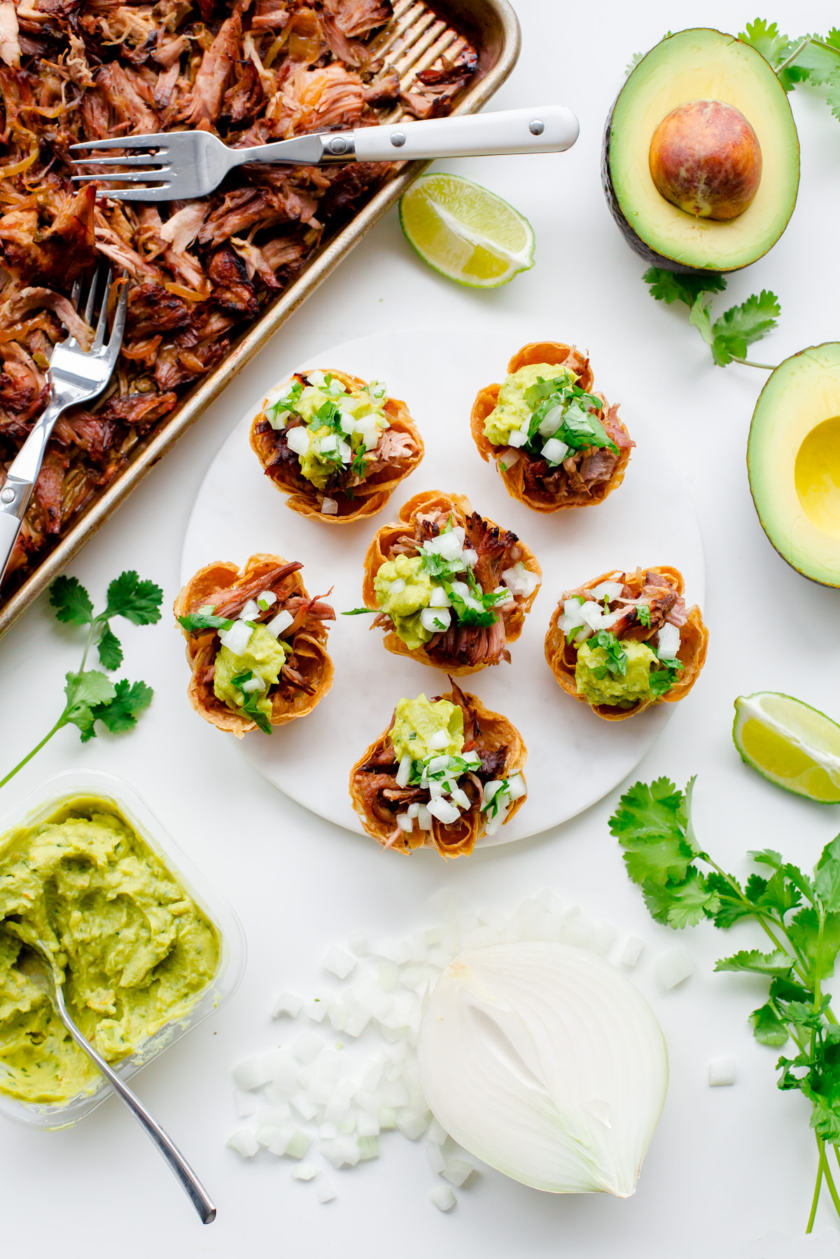 Slow Cooker Carnitas Taco Bites A Beautiful Plate