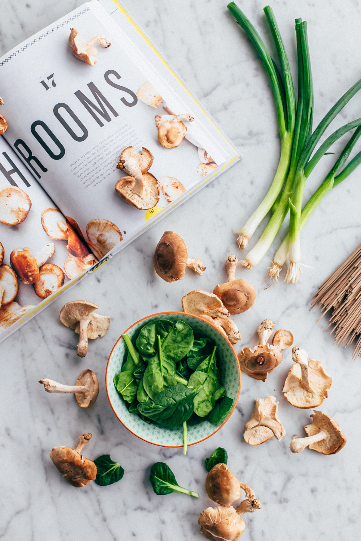 Shiitake and Spinach Miso Soup - A Beautiful Plate