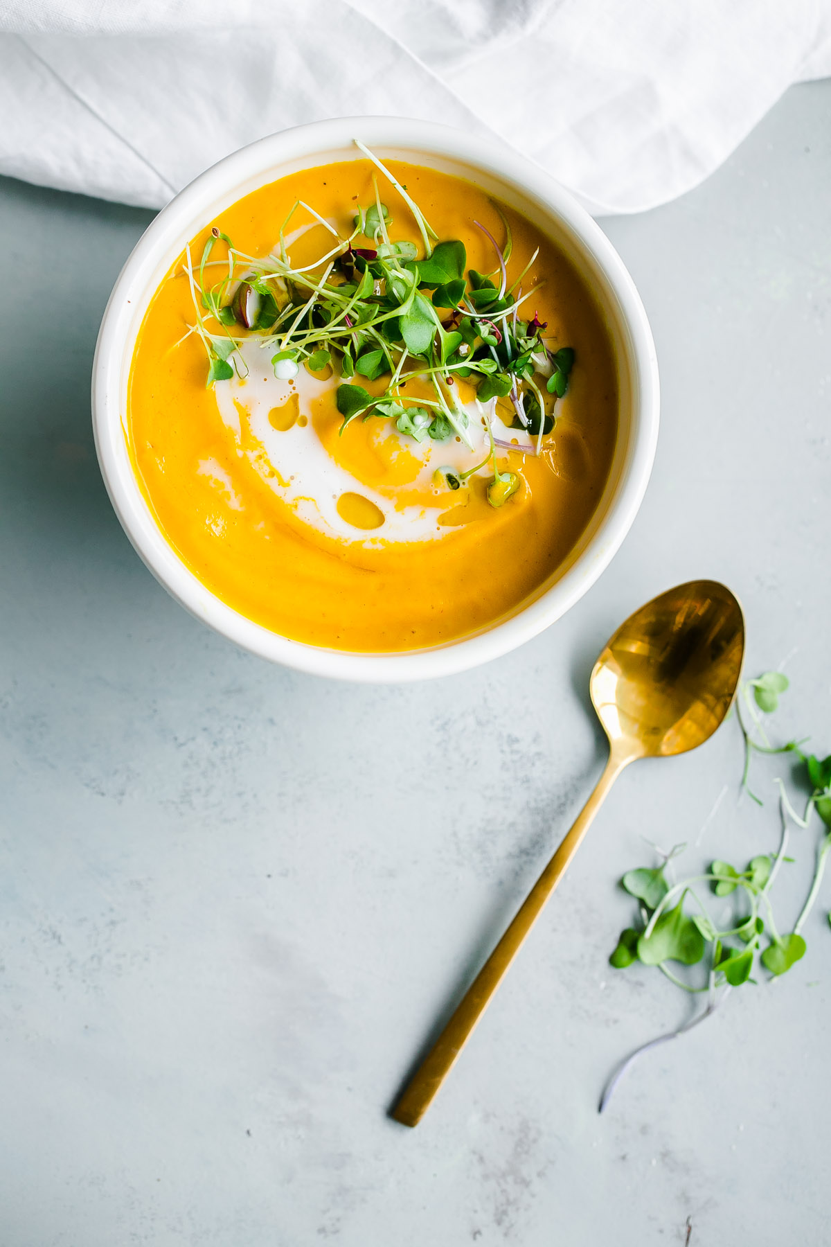 Vegan Garam Masala Carrot Soup - A Beautiful Plate