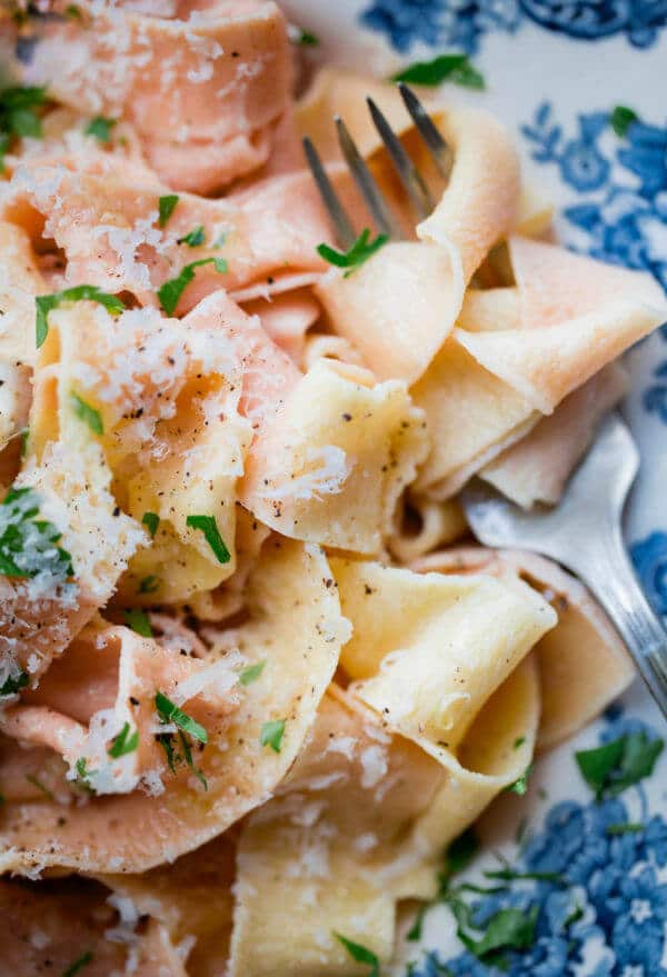 Homemade Pappardelle Pasta Recipe - A Beautiful Plate