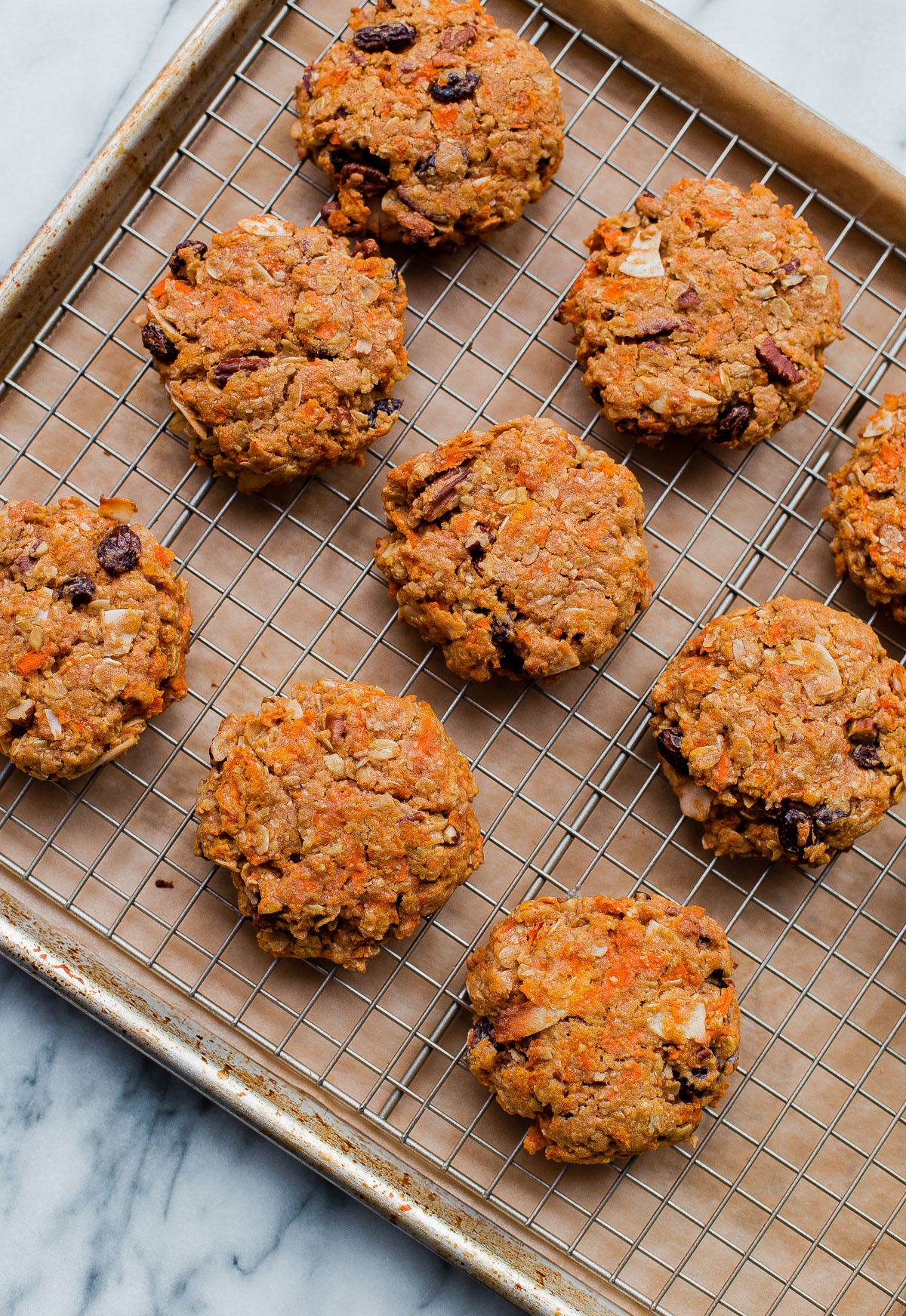The BEST Carrot Cake Cookies Recipe - Shugary Sweets