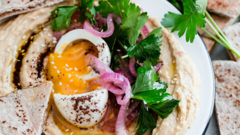 Olive Oil & Vinegar Toasts + Soft-Boiled Eggs