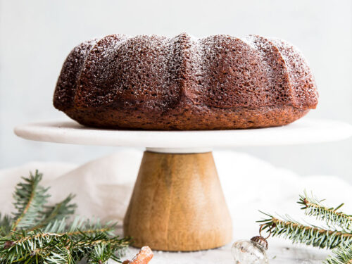 Gingerbread Bundt Cake Recipe - Goodie Godmother