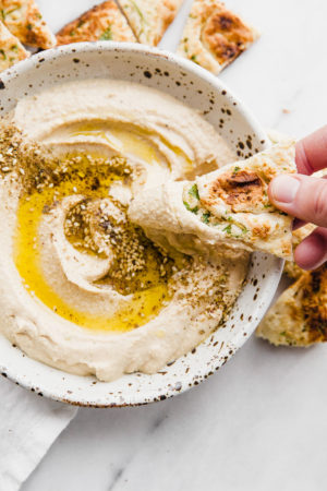 How to Make Hummus (+ My Favorite Flavor Twist) - A Beautiful Plate