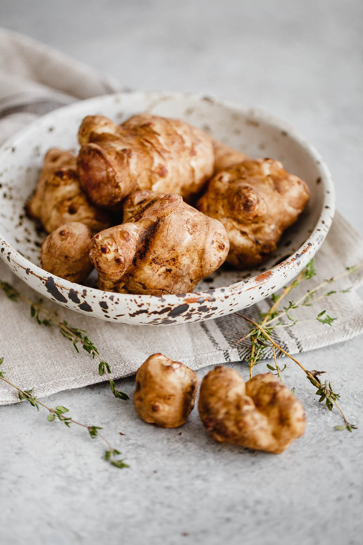 Roasted Sunchokes - A Beautiful Plate