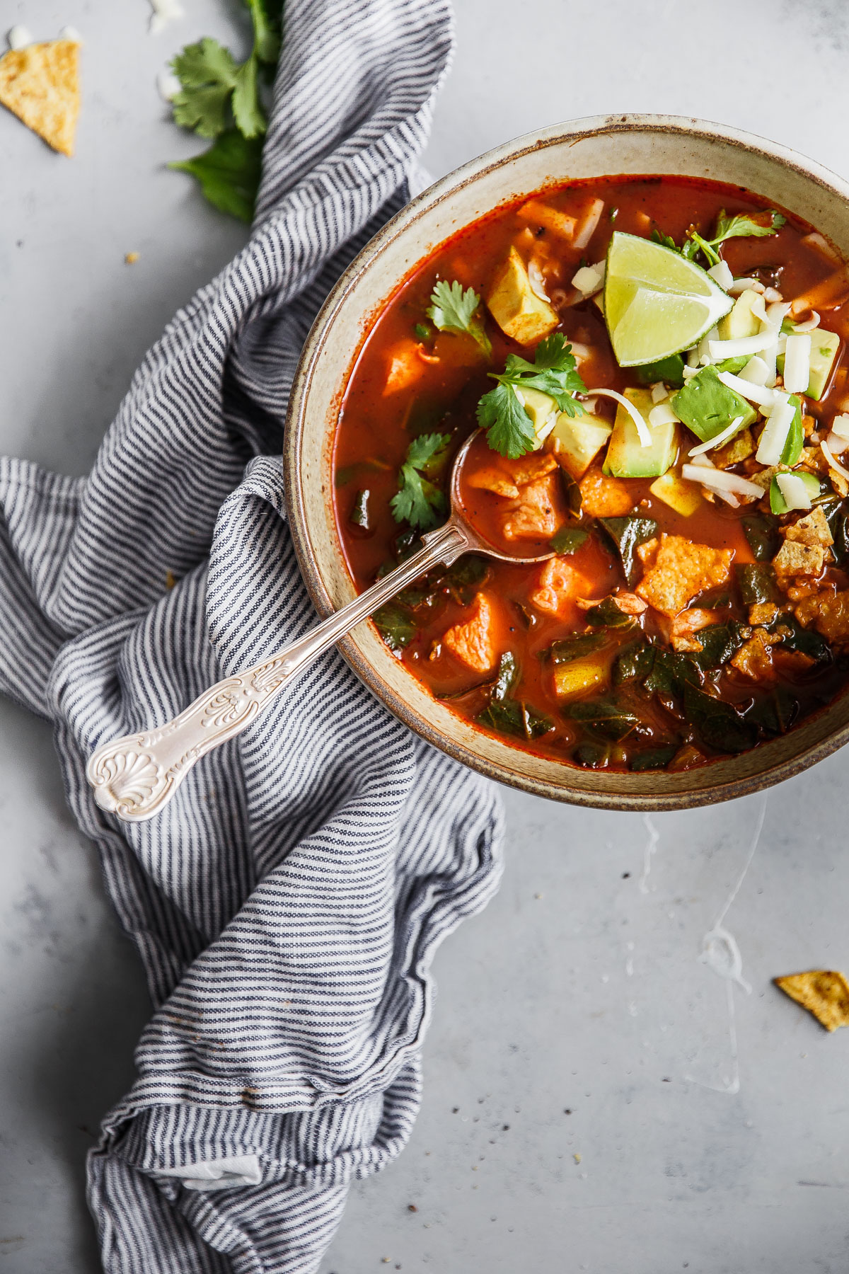 Authentic Mexican Tortilla Soup A Beautiful Plate