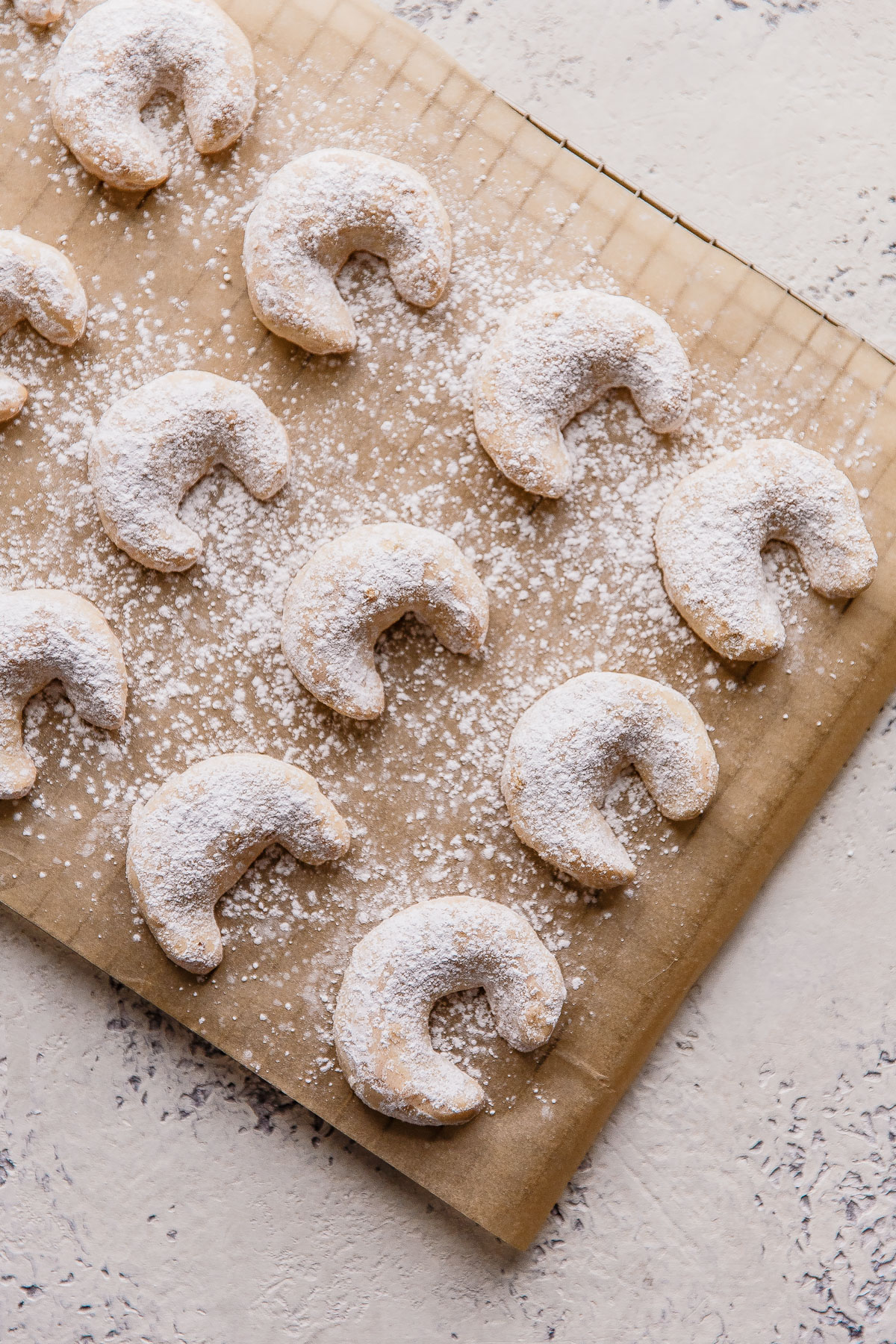 Almond Crescent Cookies (Kipferls) + VIDEO - A Beautiful Plate