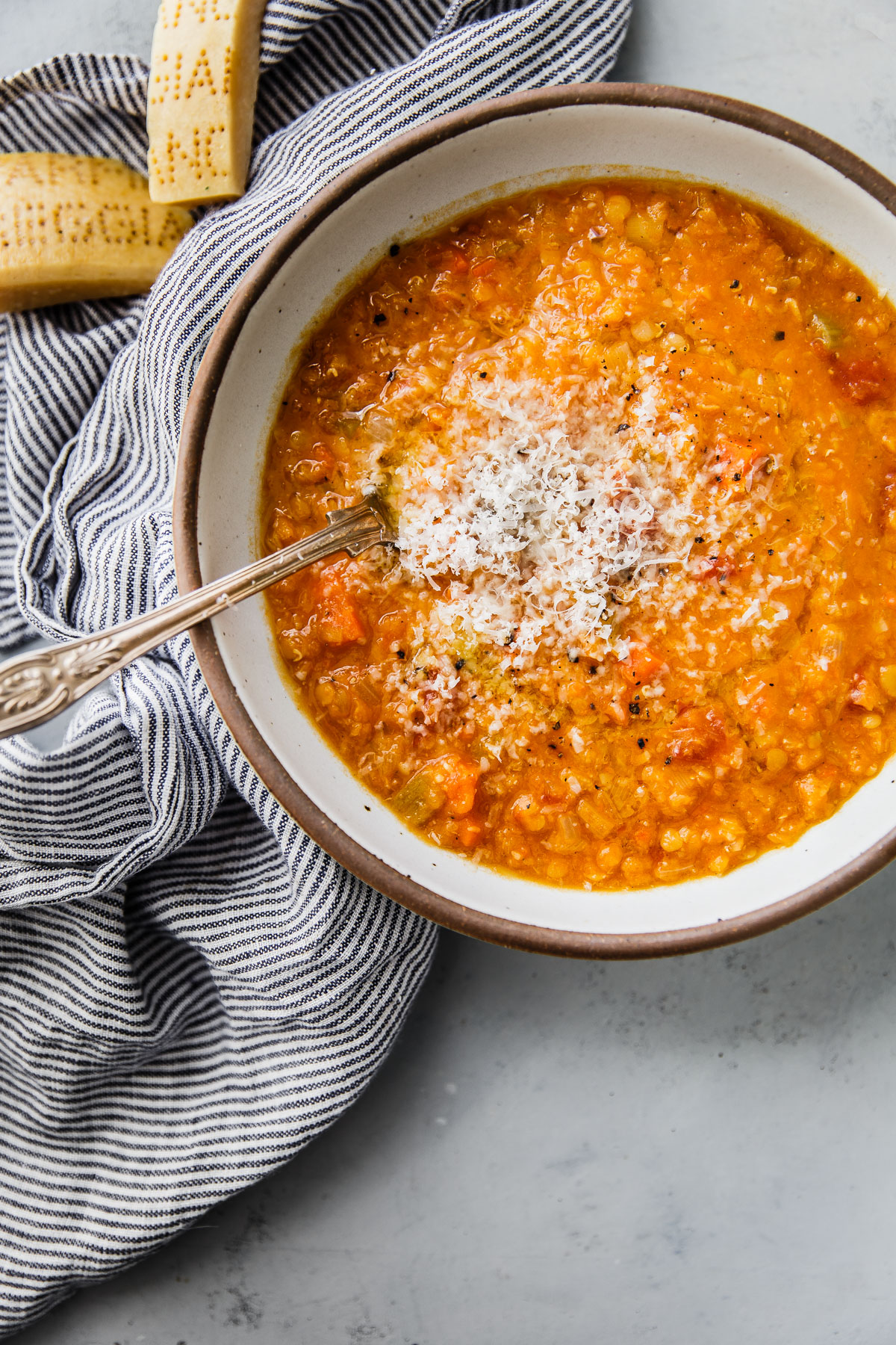 Crockpot Red Lentils Recipe With Onions ( Instant Pot Version Also  Included)