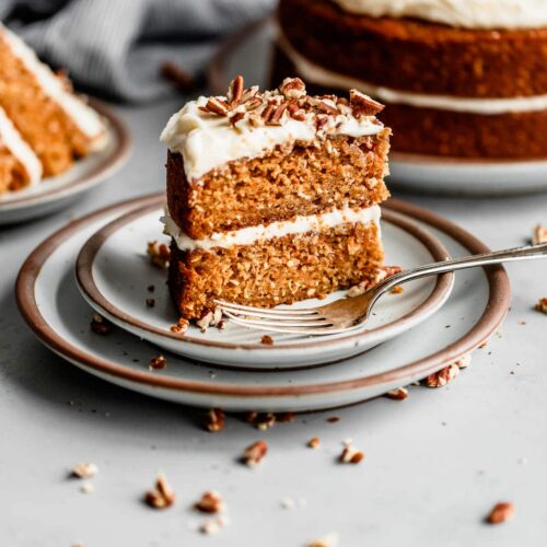 Easy Vegan Carrot Cake • The Curious Chickpea