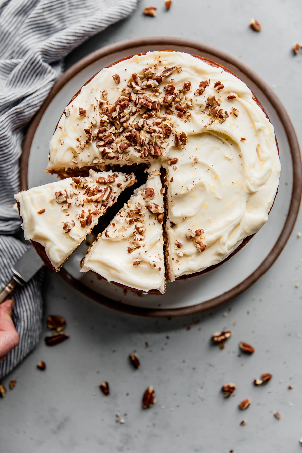 Carrot Cake (Carrot Cake with Pineapple and Coconut) - A Beautiful Plate