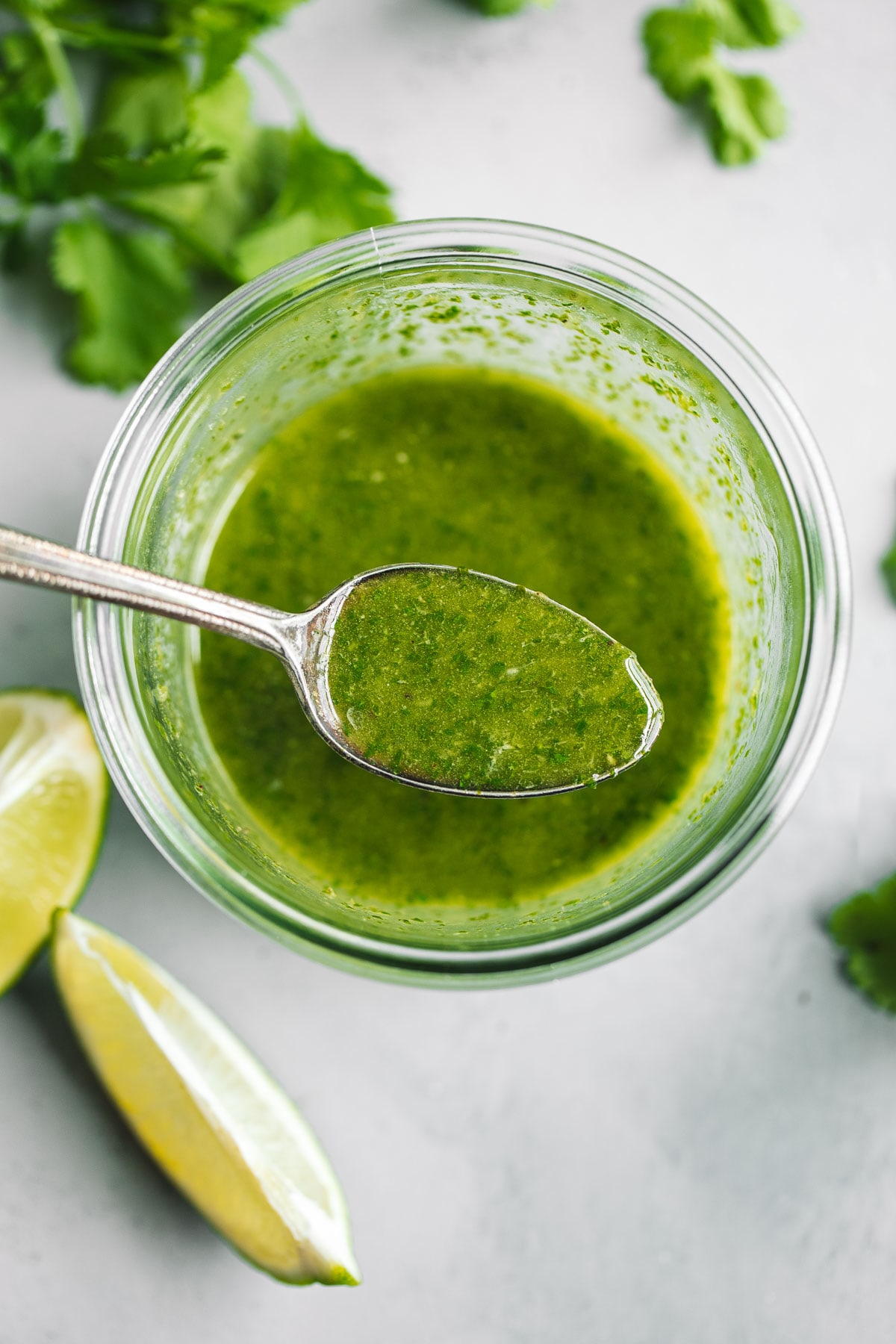 Cilantro Lime Vinaigrette - A Beautiful Plate