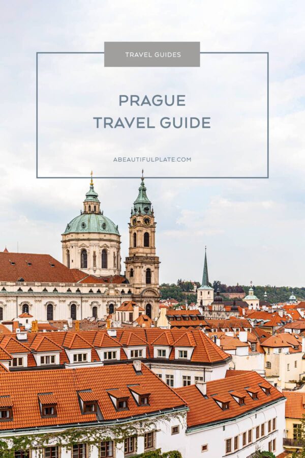 Prague Travel Guide - A Beautiful Plate