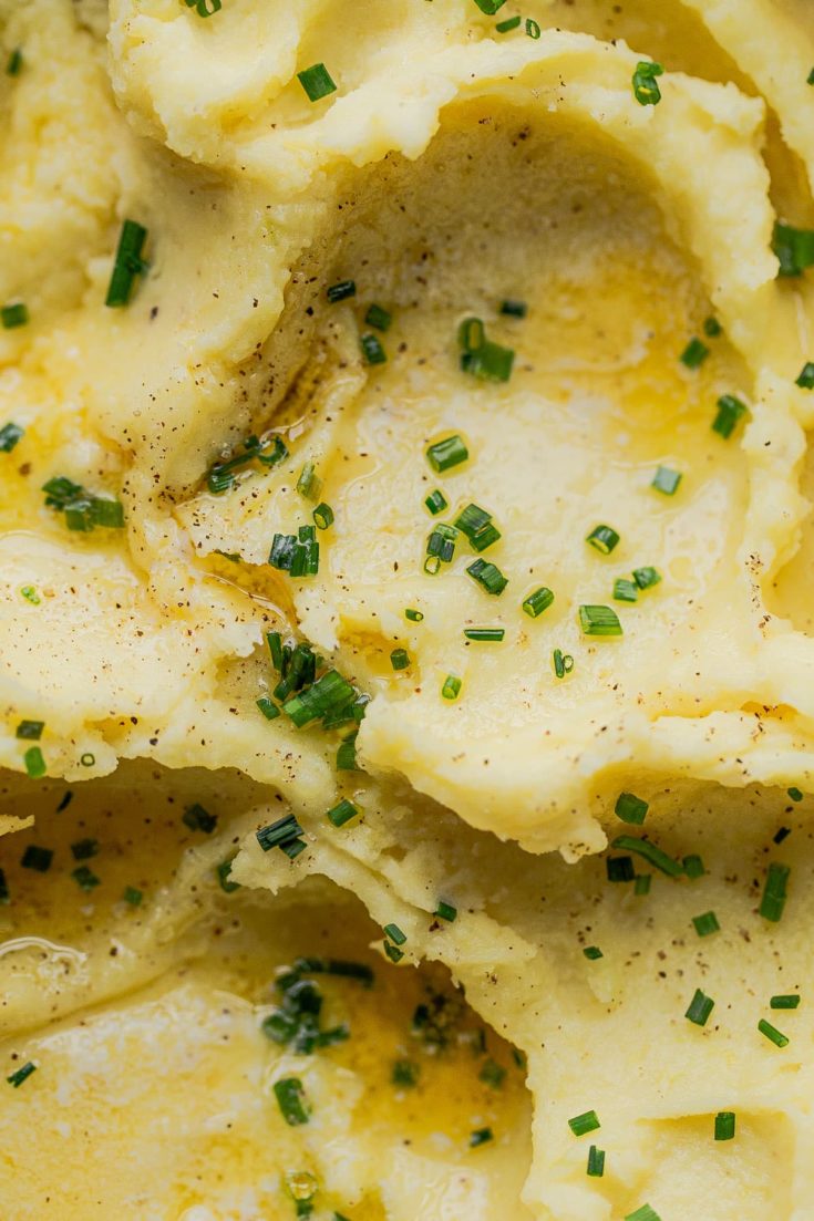 Classic Yukon Gold Mashed Potatoes A Beautiful Plate