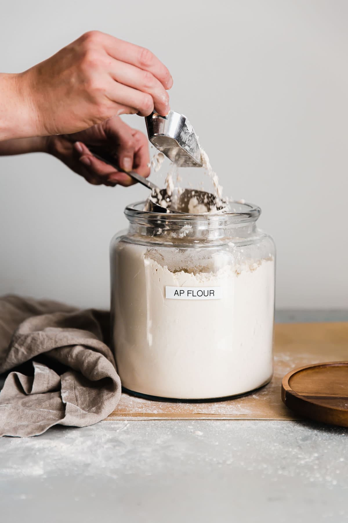 How to Measure Flour - A Beautiful Plate