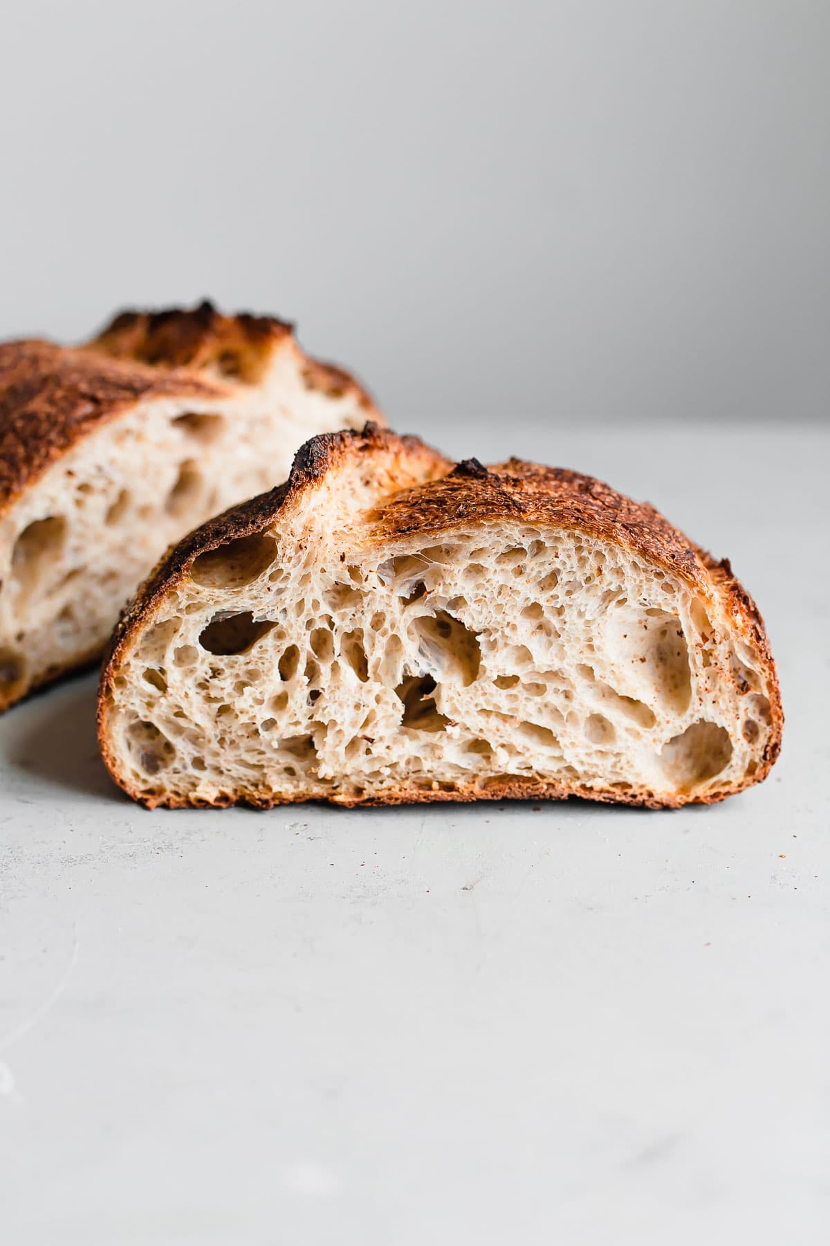 Baking sourdough bread in clay baker - Sourdough&Olives