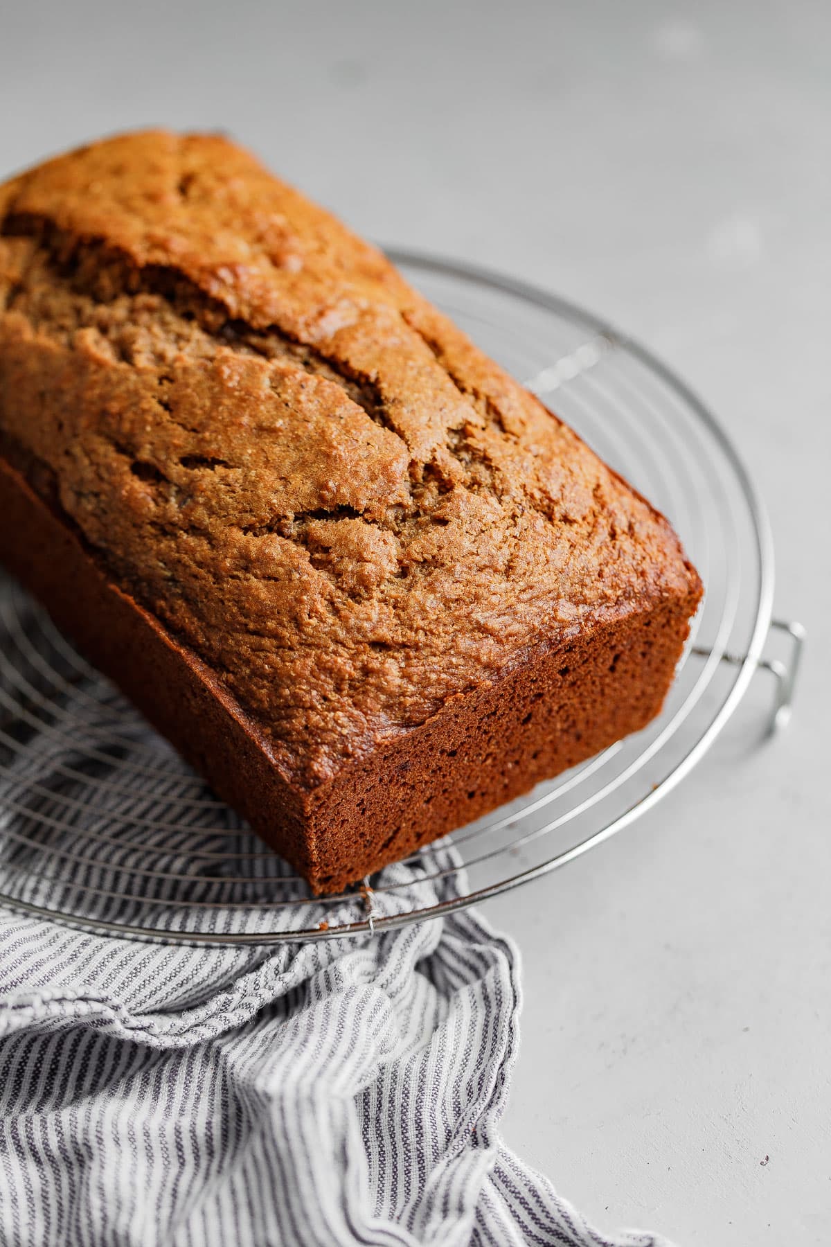 Easy Healthier Banana Bread - A Beautiful Plate