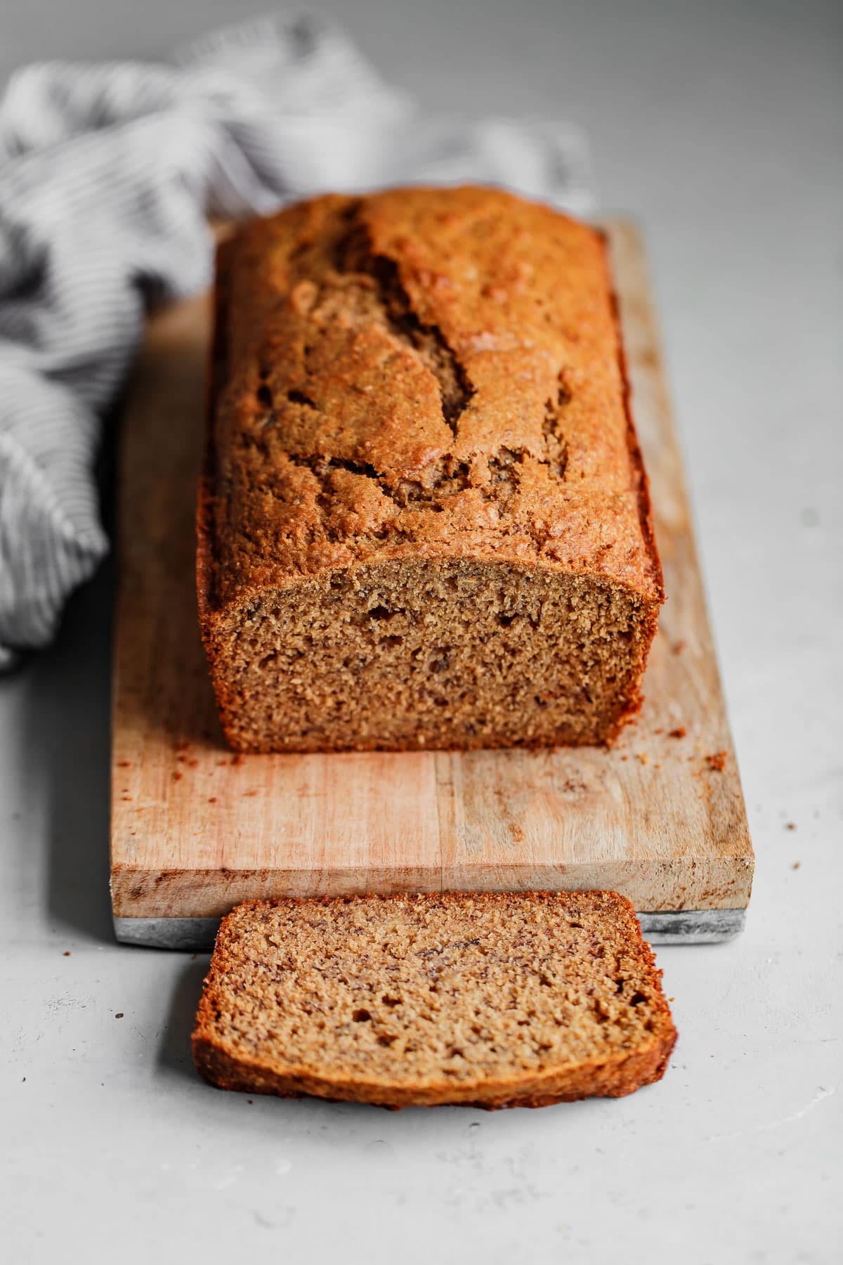 Easy Healthier Banana Bread - A Beautiful Plate