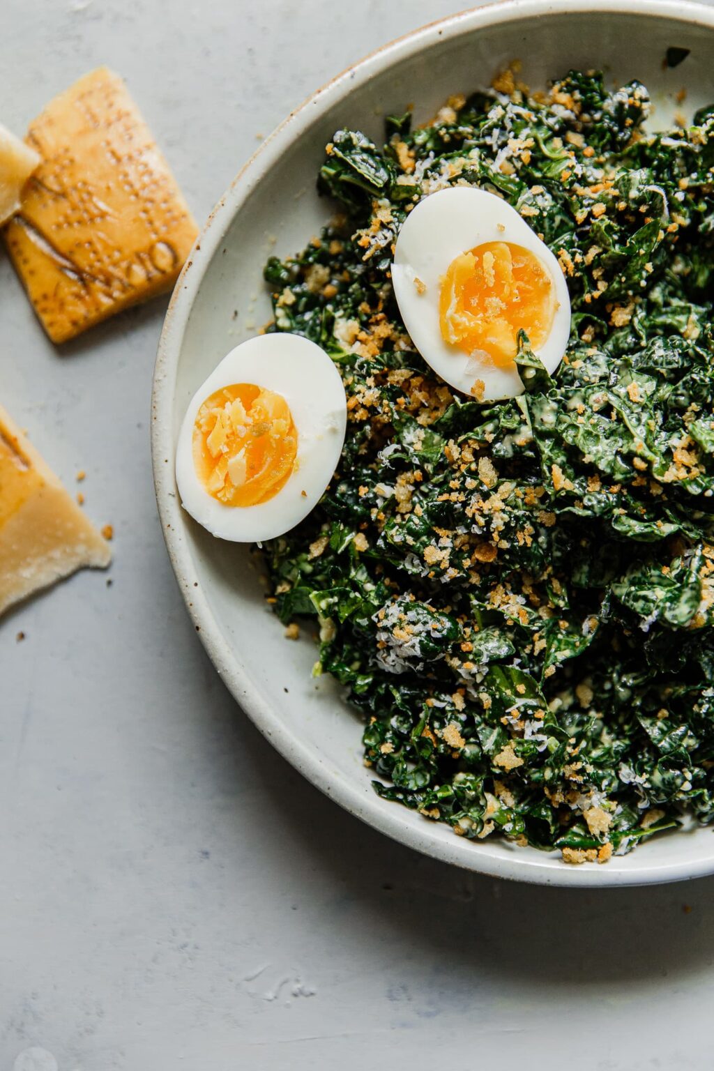 Kale Caesar Salad - A Beautiful Plate