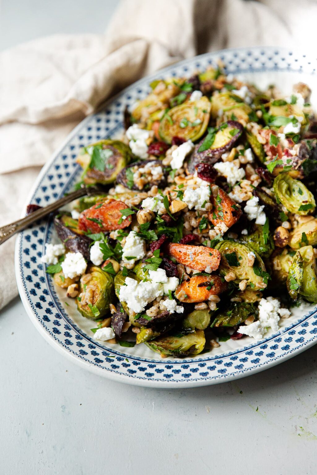 Fall Farro Salad A Beautiful Plate