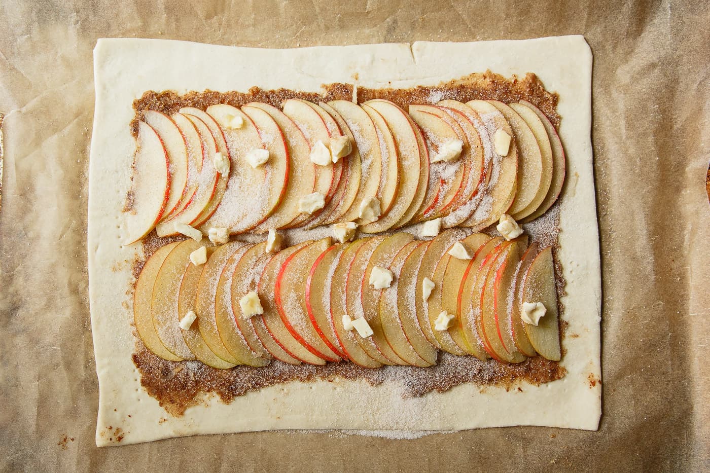 Puff Pastry Apple Tart - A Beautiful Plate