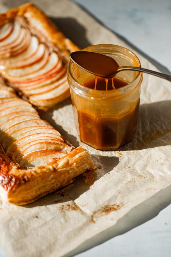 Puff Pastry Apple Tart - A Beautiful Plate