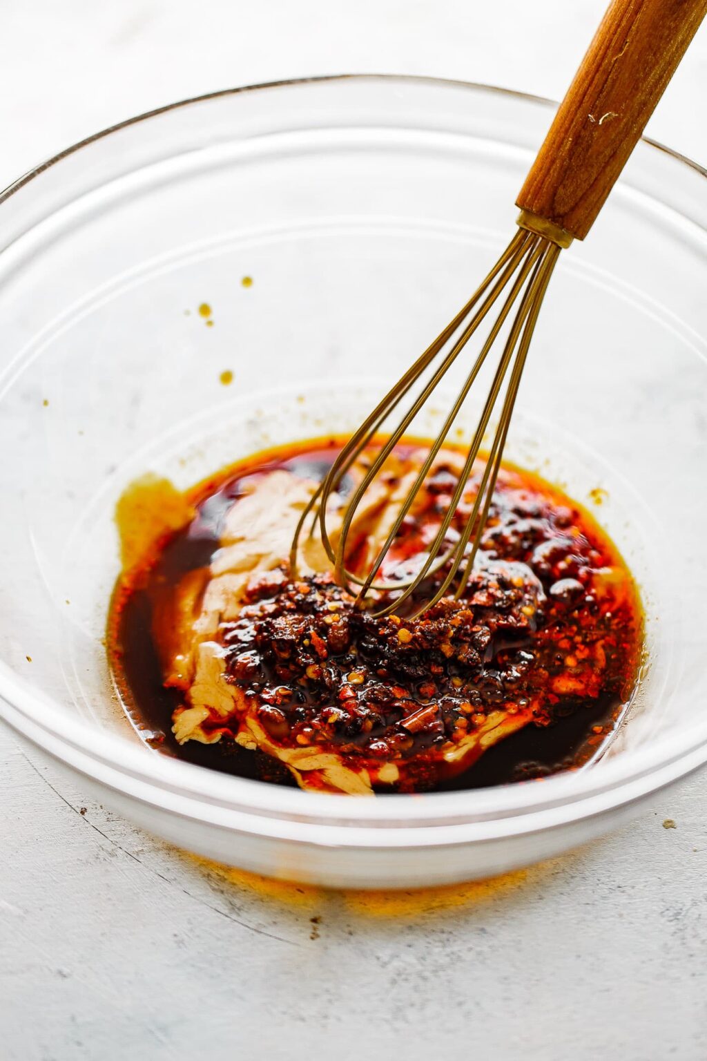 Crispy Tofu with Spicy Chili Crisp Peanut Sauce - A Beautiful Plate