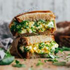 Classic Egg Salad Sandwich (with Homemade Mayonnaise) - A Beautiful Plate